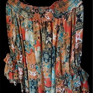 Ups & Downs Off-Shoulder Top